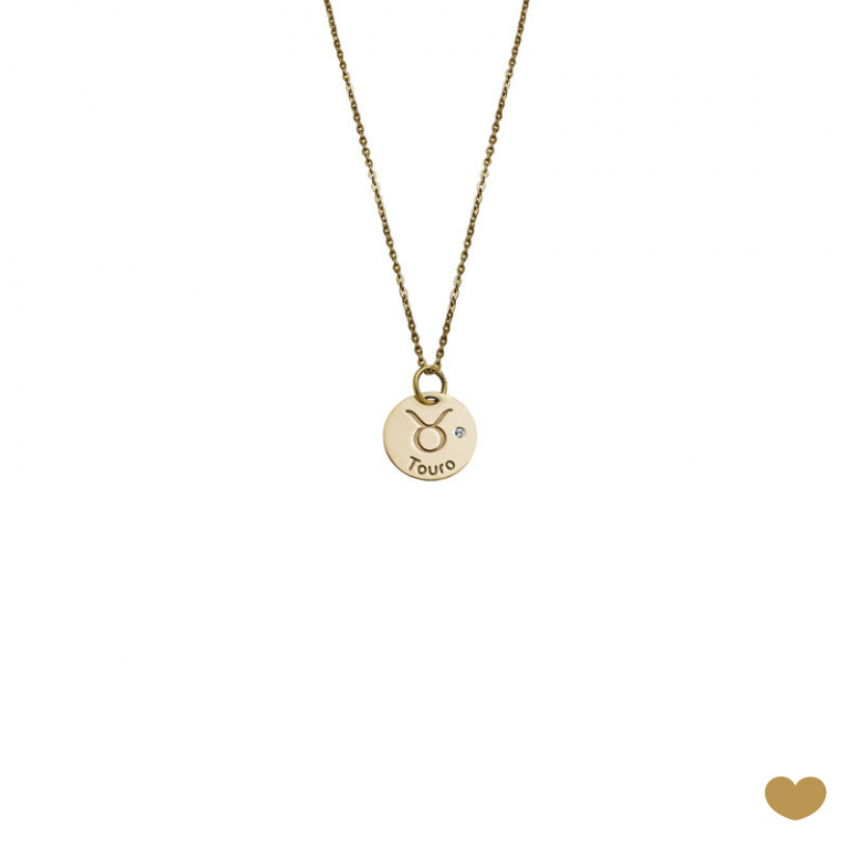 Colar Passion Gold 19.2k - Touro