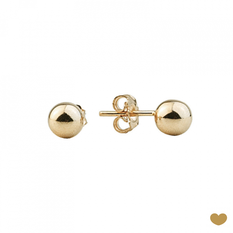 Brincos de Bola Passion Gold 19.2k