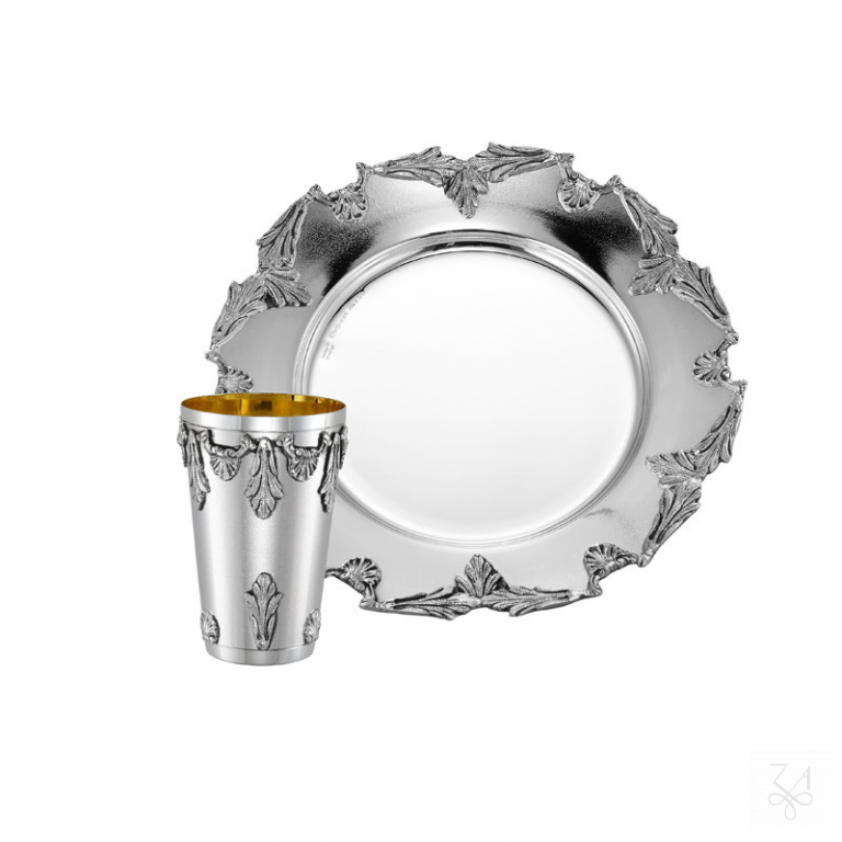 Kiddush Set - Mod. Acanthus