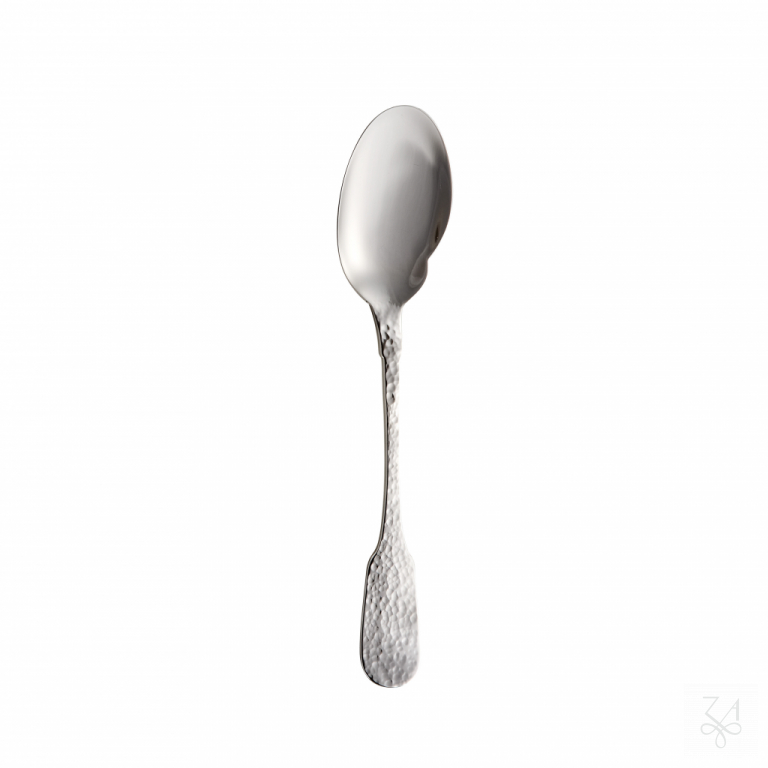 Cream Serving Spoon - Mod. Hammered CD