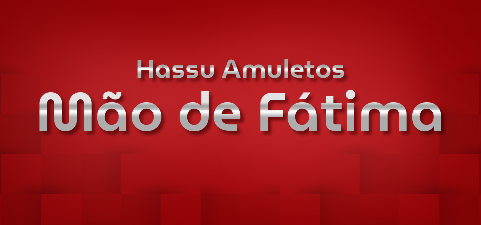 Hassu Amuletos - mão de fátima