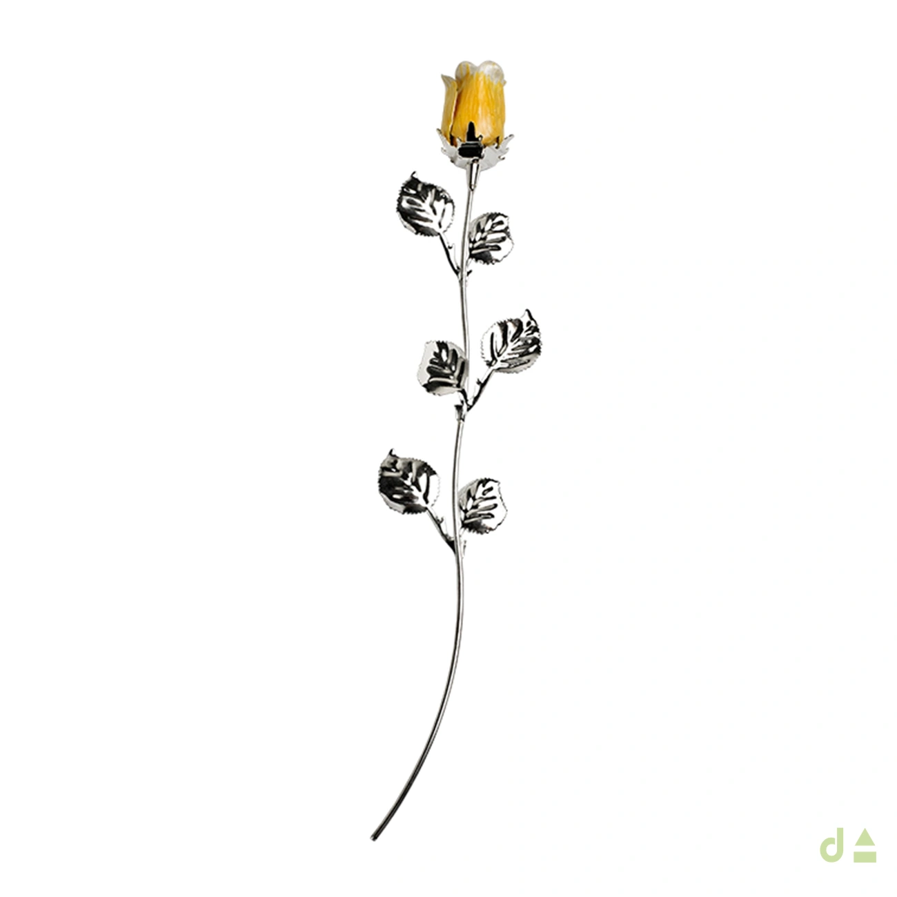 Bibelot Dhome - Rosa amarelo claro 2