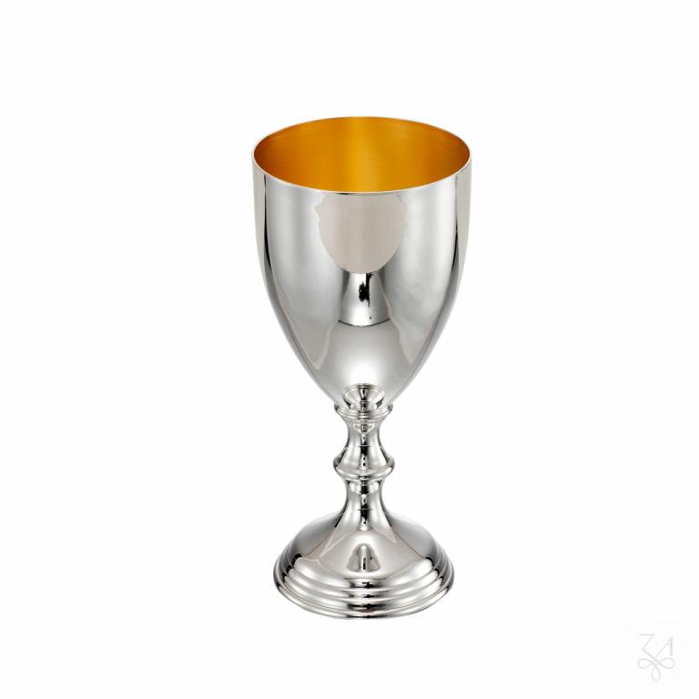 Wine Cup with Striped Base - H.-16cm | D.-7cm