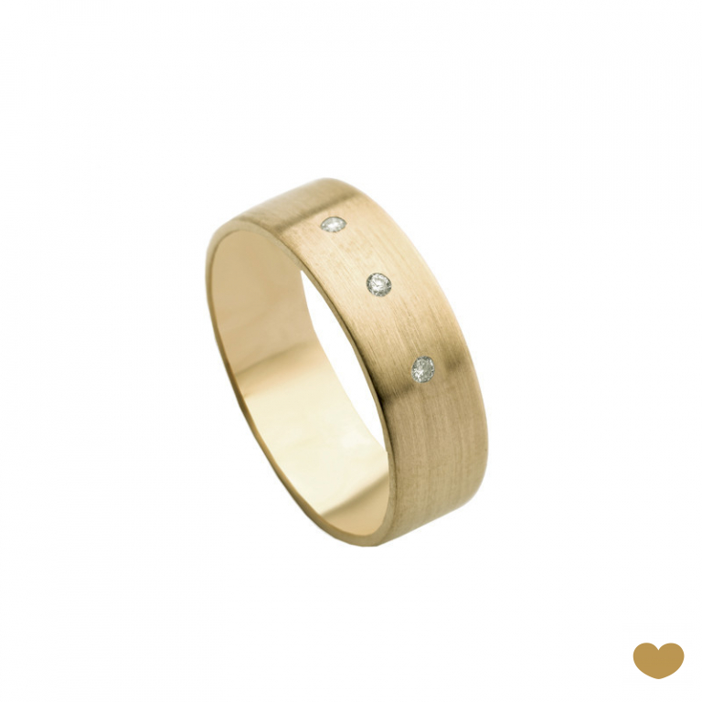Aliança Passion Gold 9k - 5.9 mm