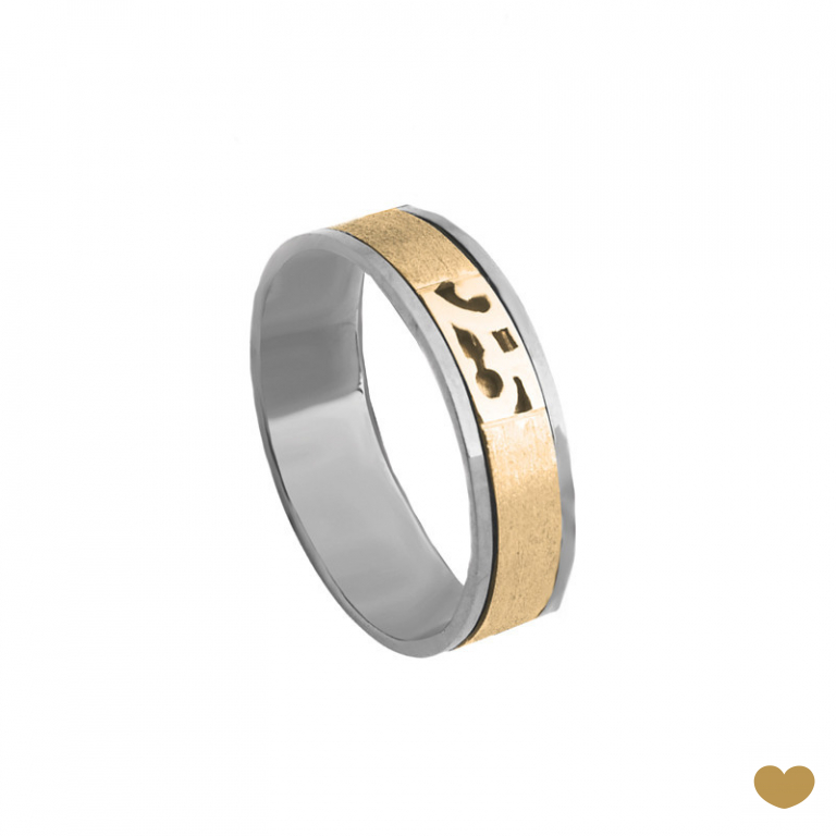 Aliança 25 Anos Passion Gold 19.2k