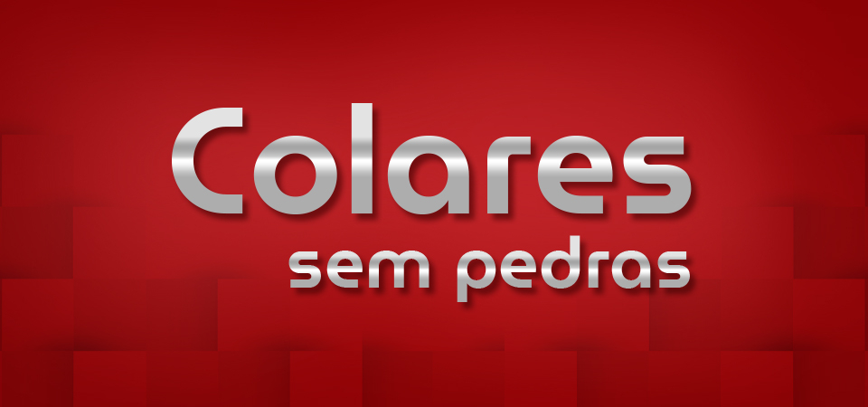 Colares sem pedras