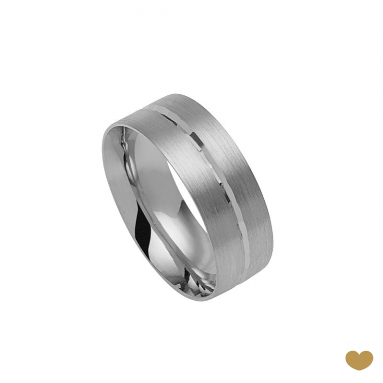 Aliança Passion Gold 9k - 7 mm