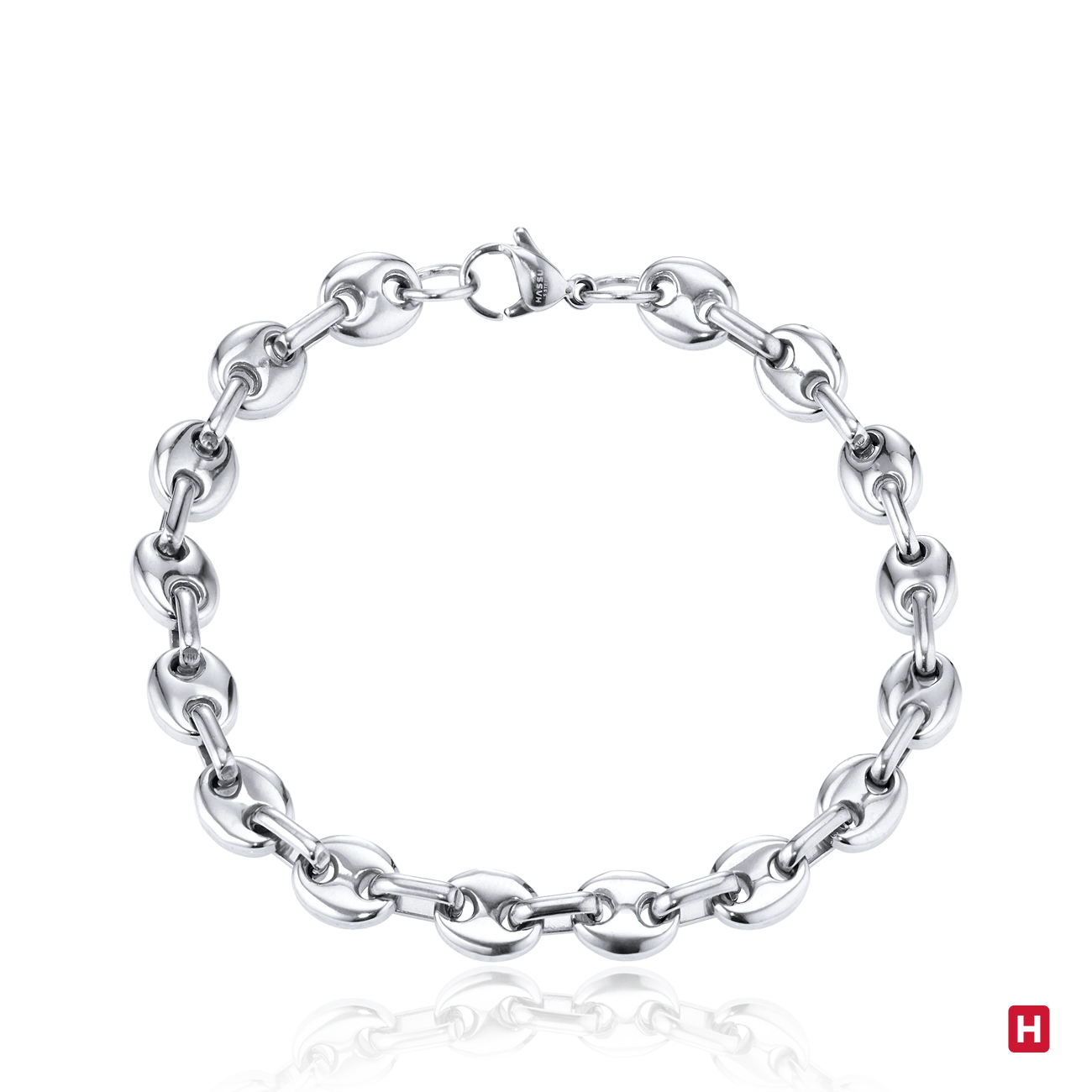 Pulseira Hassu Beans - Pulseira aço - Pulseiras homem 4
