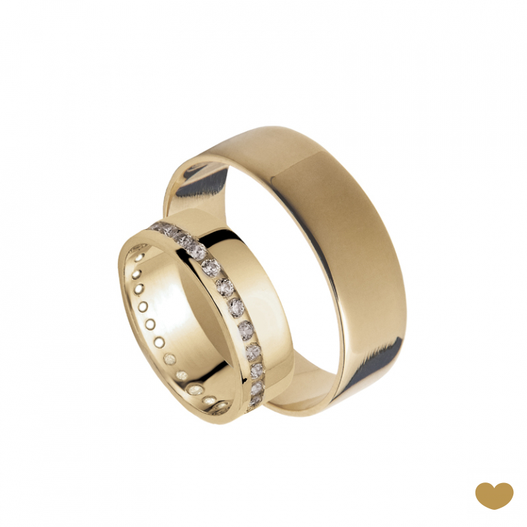 Aliança Passion Gold 9k - 6.2 mm 2