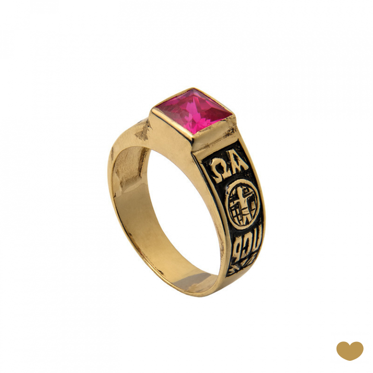 Anel de Curso Passion Gold 9k