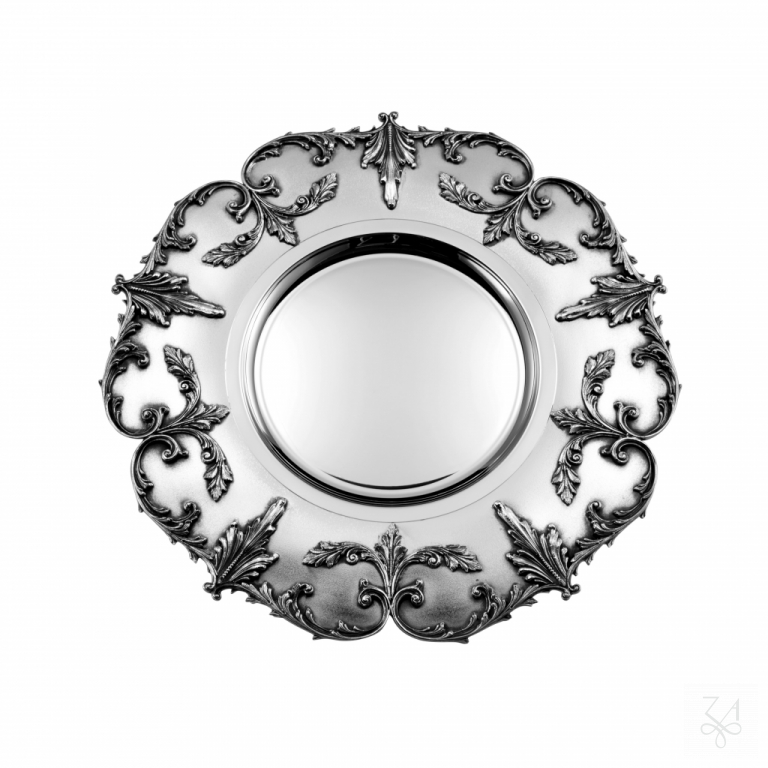 Round Plate - Mod. Acanthus Leaves, D.- 46cm