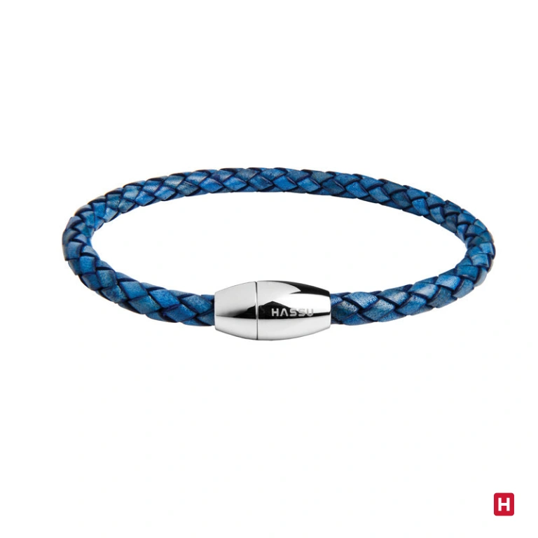 Pulseira Hassu Sporty - Pulseira couro homem - Pulseiras homem