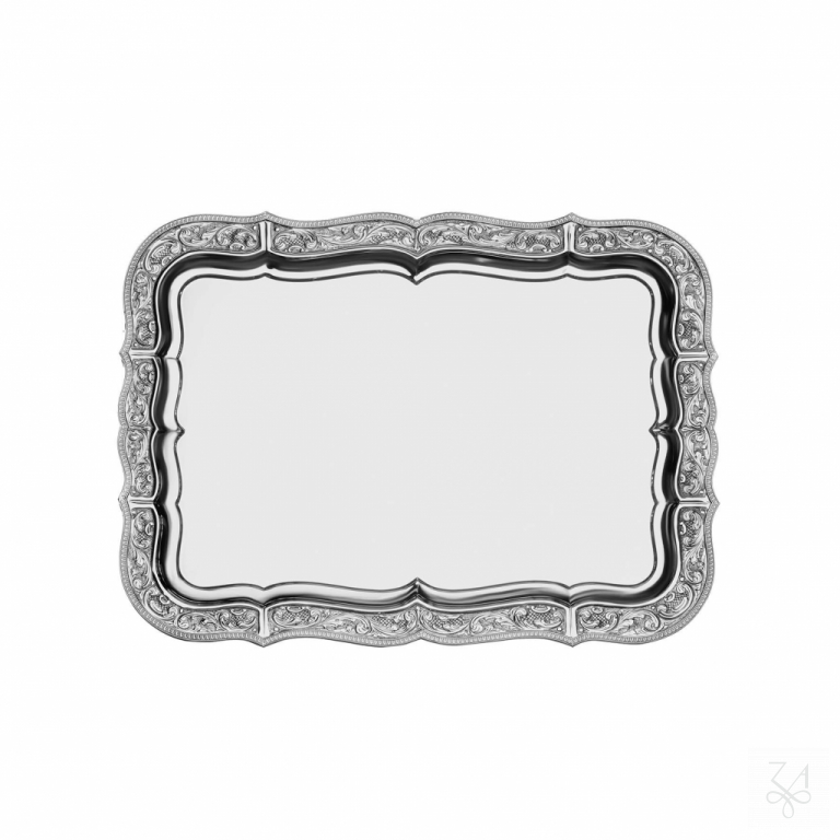 Rectangular Scalloped Tray - Mod. Chez Renascence