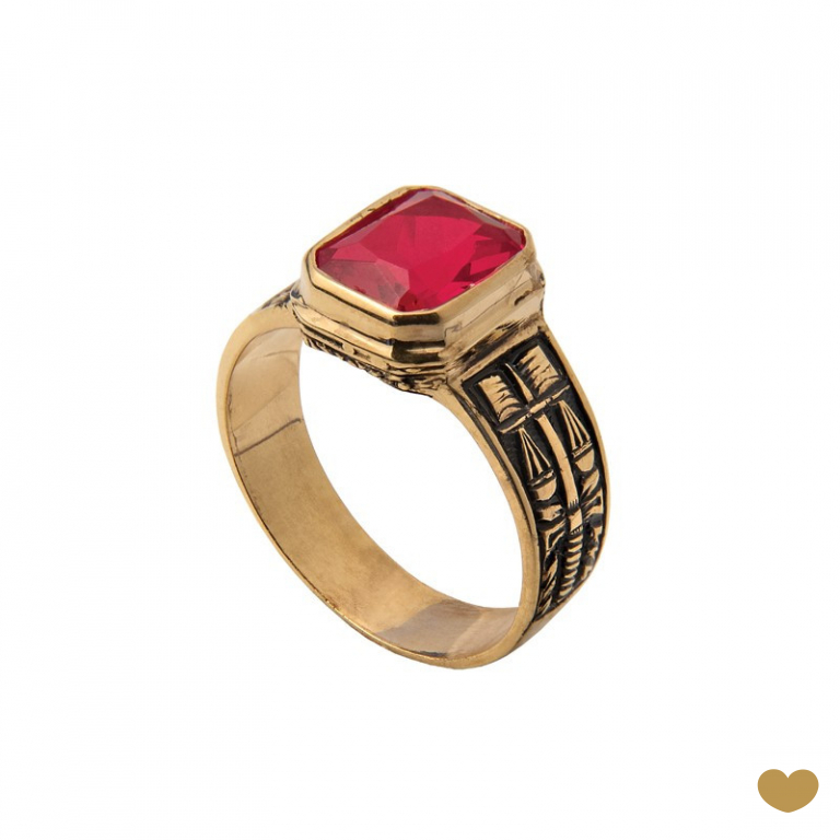 Anel de Curso Passion Gold 9k