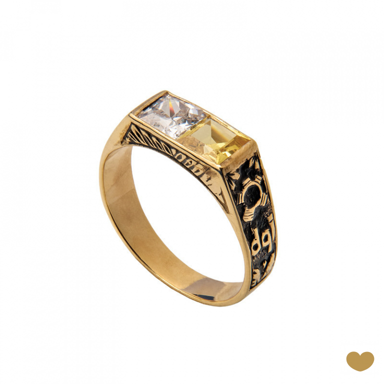 Anel de Curso Passion Gold 19.2k