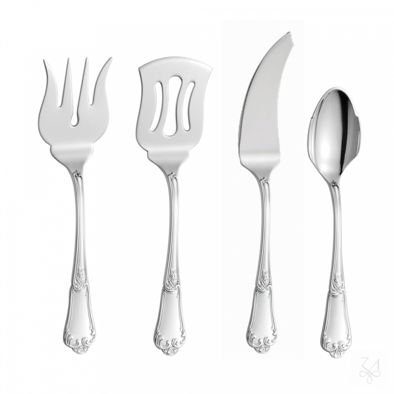 Four Pieces Appetizer Set - Mod. Floreale