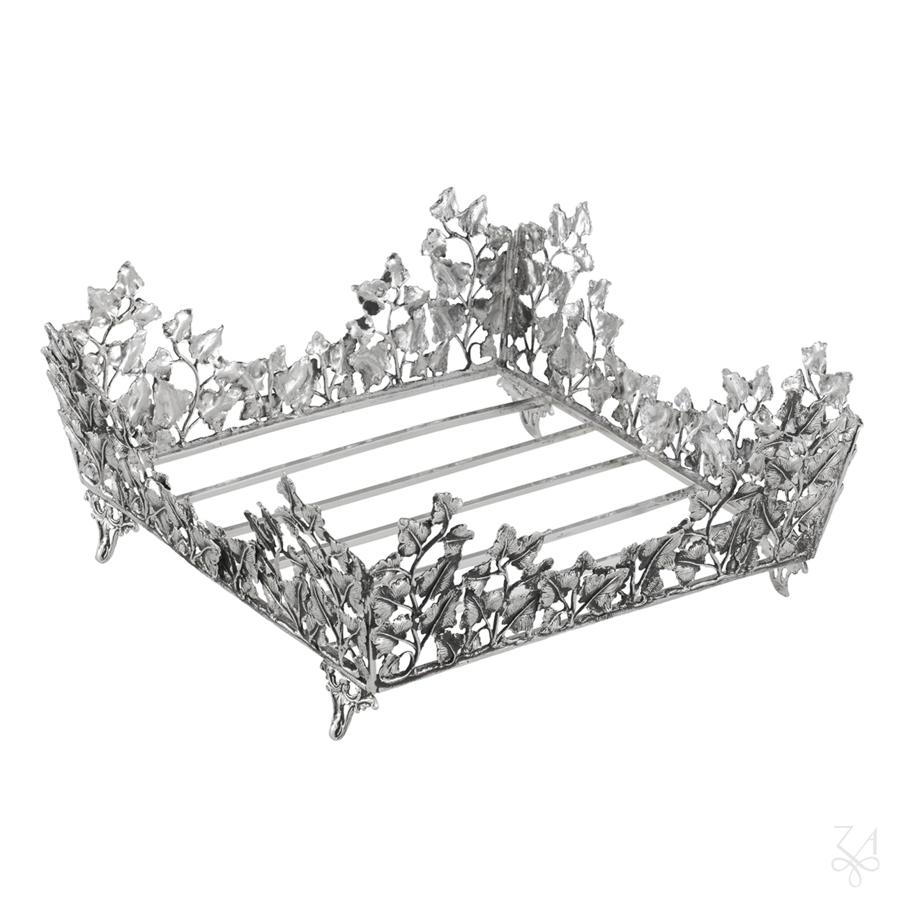 Square Napkin Holder Flowers - 19x19