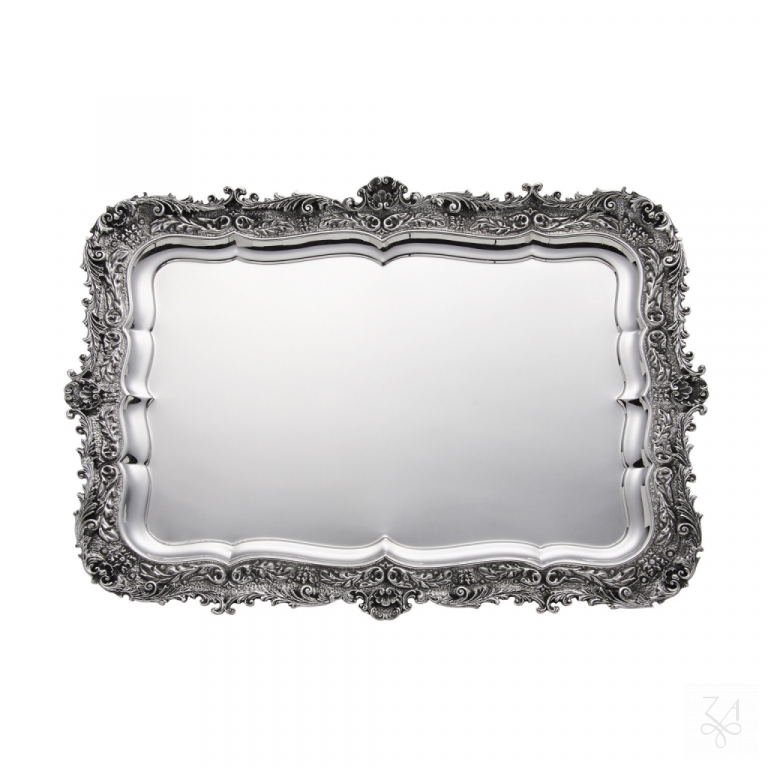 Rectangular Tray - Mod. Acanthus Leaf