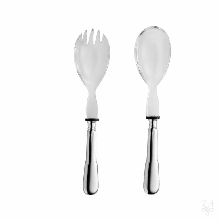 Two Pieces Salad Set w/ Plex - Mod. Cardinale