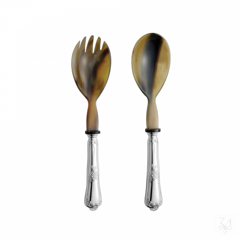 Two Pieces Salad Set - Mod. Floreale