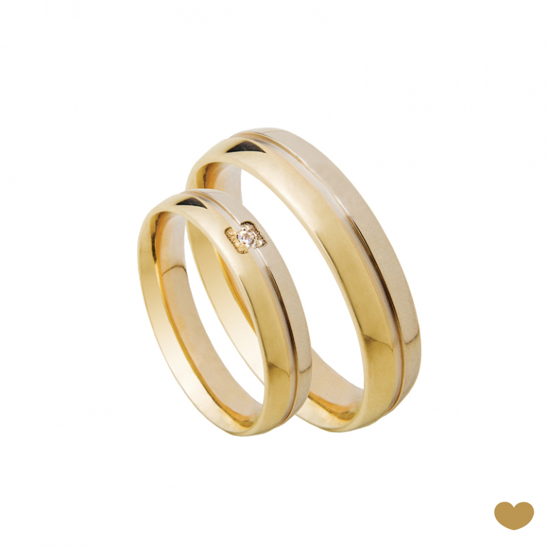 Aliança Passion Gold 9k - 4.5 mm 2