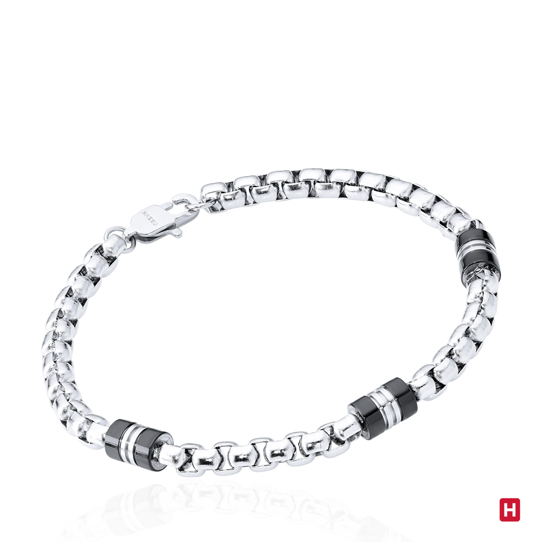Pulseira Hassu Chain Dark Dark - Pulseira aço - Pulseiras homem 2