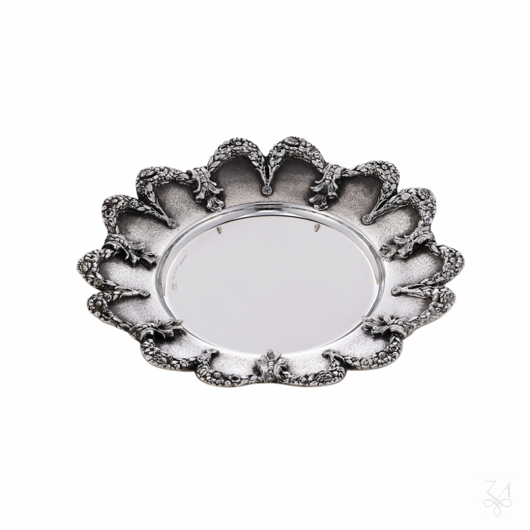 Kiddush Plate - Mod. Acanthus