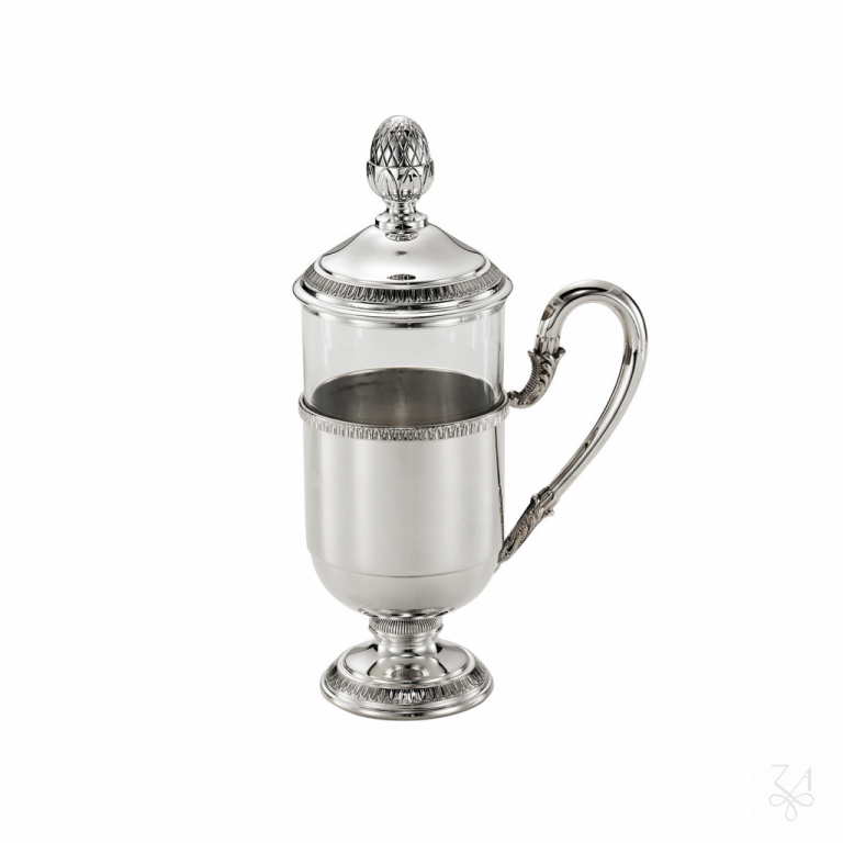 Tea Cup w/ Handle and Lid -Mod.Impero