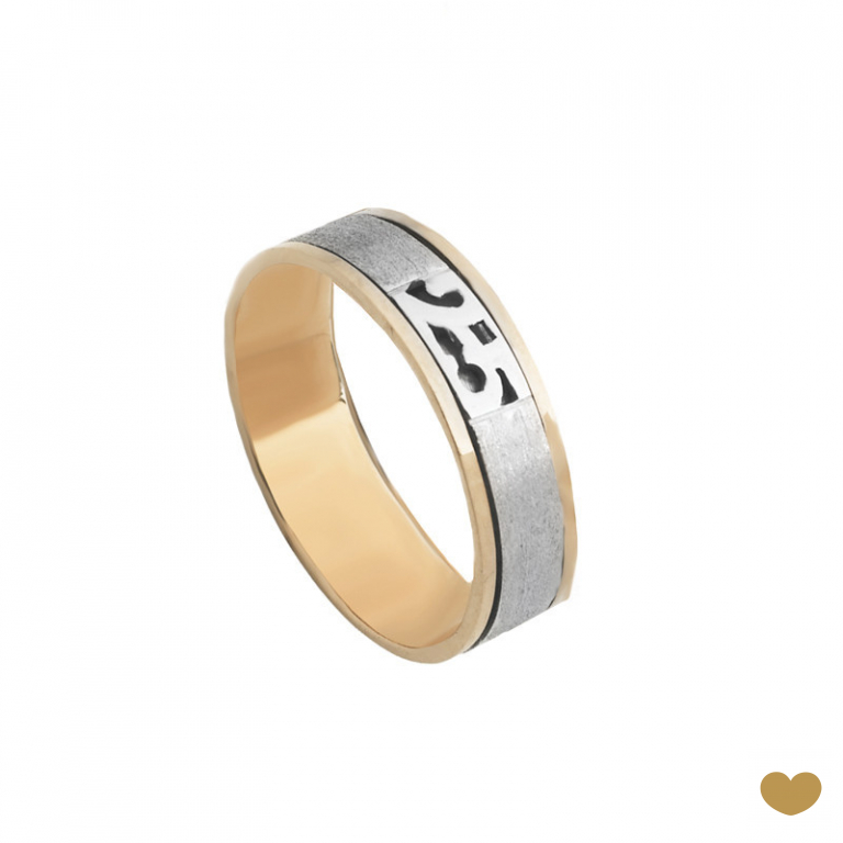 Aliança 25 Anos Passion Gold 9k