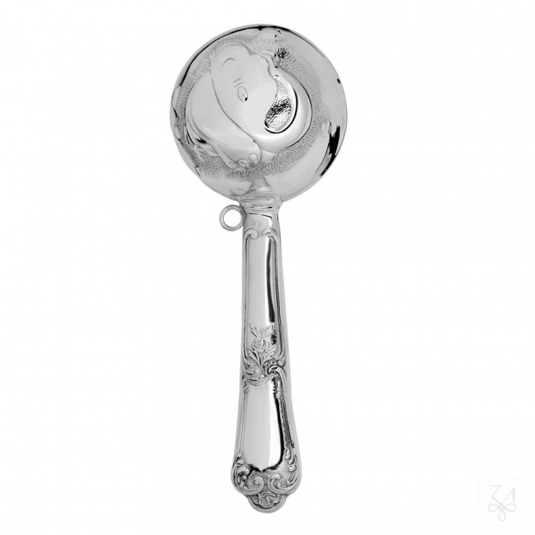 Baby Rattle - Mod. Ball with Elephant