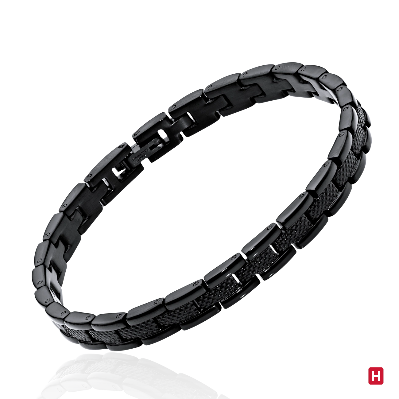 Pulseira Hassu Biker Dark - Pulseira aço - Pulseiras homem 2