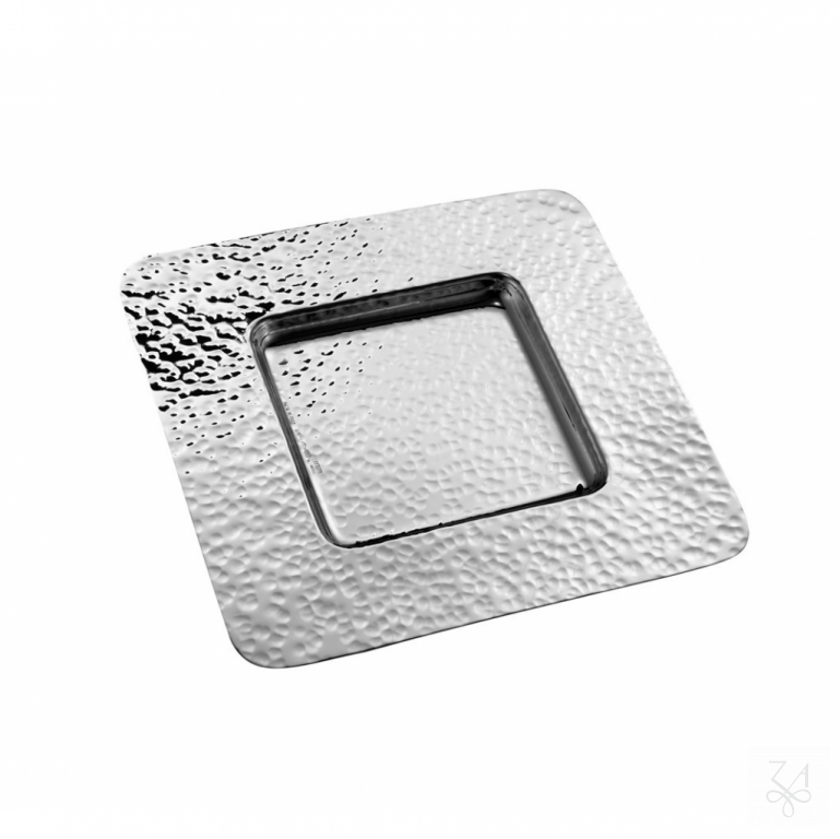 Kiddush Plate - Mod. Square