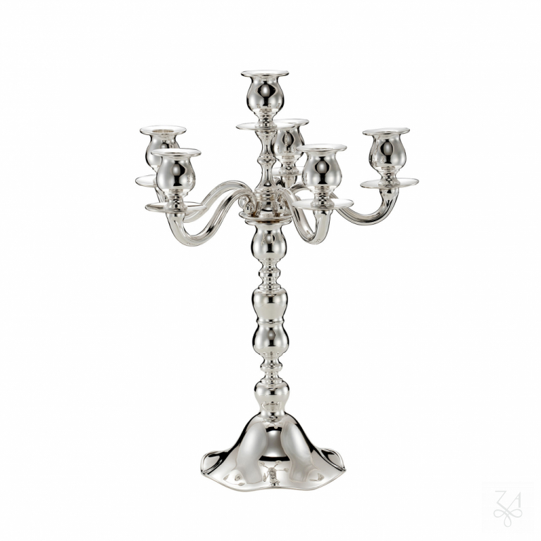 Candelabra H.-48cm - Mod. Ovi, 6 Lights