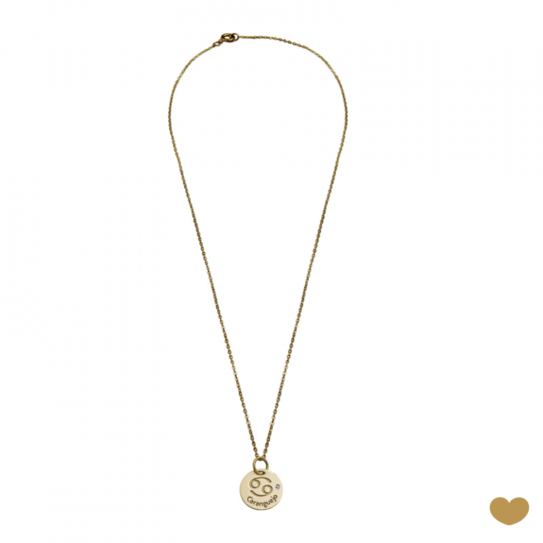Colar Passion Gold 19.2k Caranguejo 2