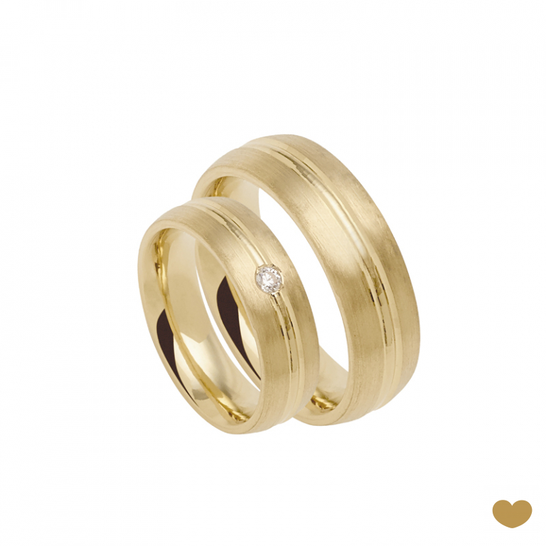 Aliança Passion Gold 19.2k - 6 mm 2