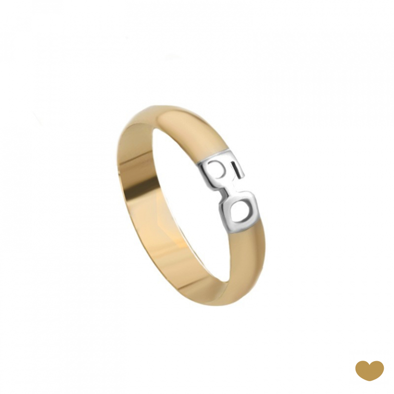 Aliança 50 Anos Passion Gold 19.2k