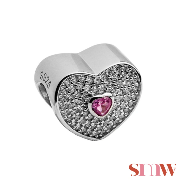 Conta SMW Coração Amor Incondicional