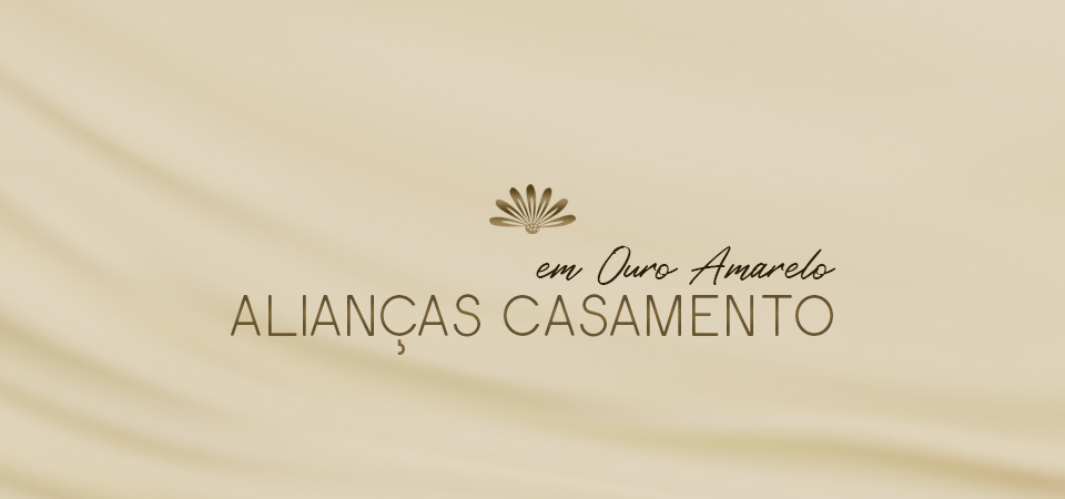 Alianças de Casamento Ouro Amarelo