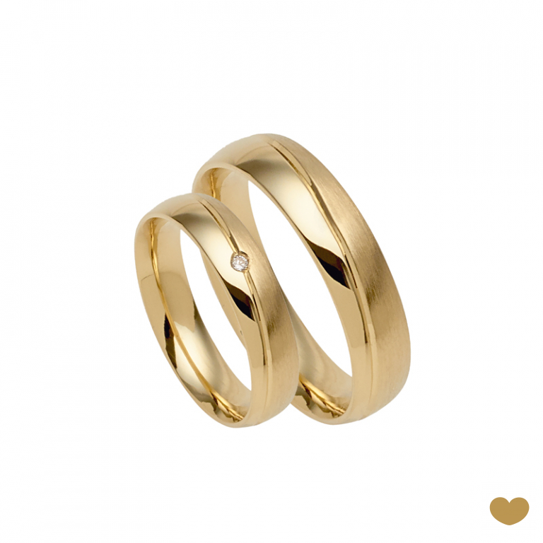 Aliança Passion Gold 9k - 4.5 mm 2