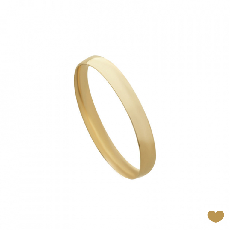 Aliança Passion Gold 9k - 2.8 mm