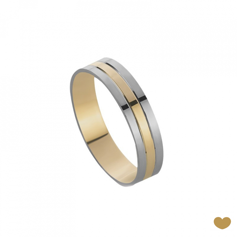 Aliança Passion Gold 9k - 5 mm