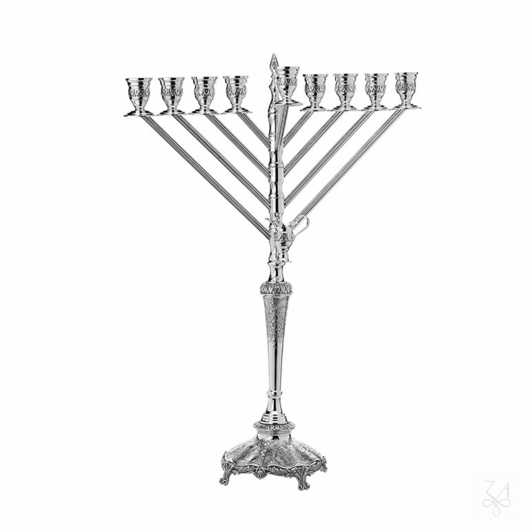 Menorah - Mod. Elite Poppy, 9 Lights