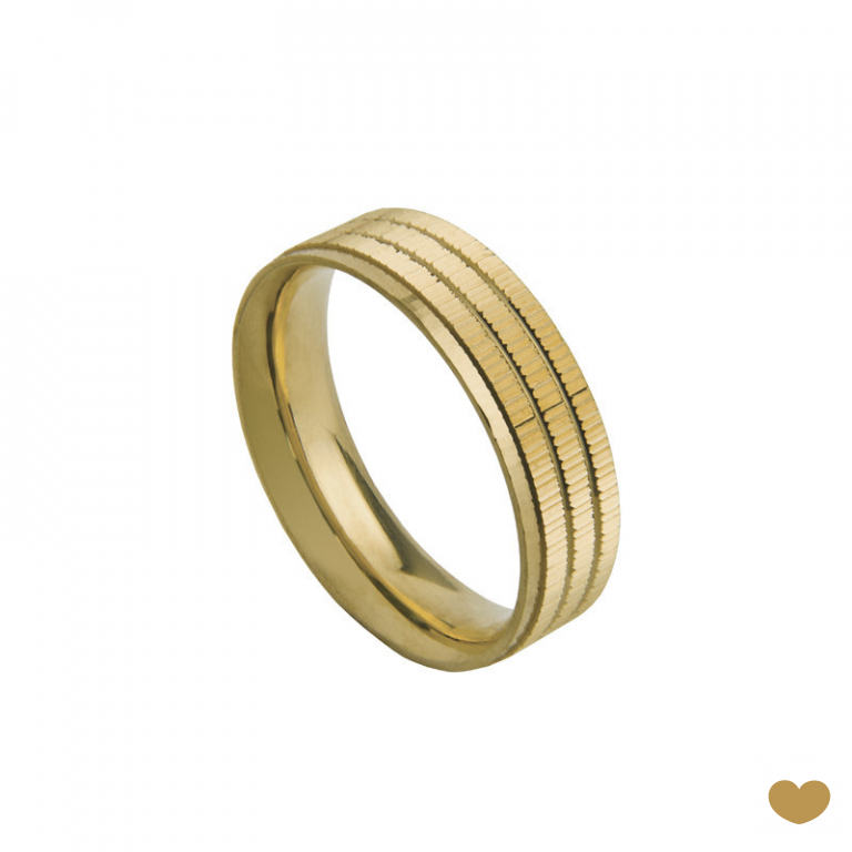 Aliança Passion Gold 9k - 5.5 mm