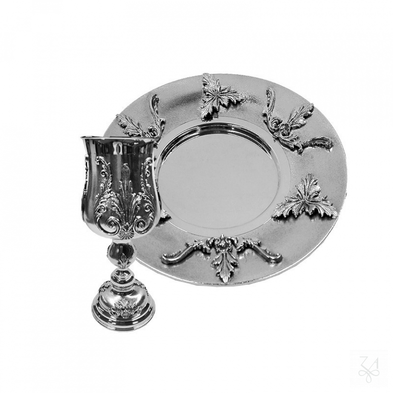 Elijah Cup and Plate Set - Mod. Acanthus