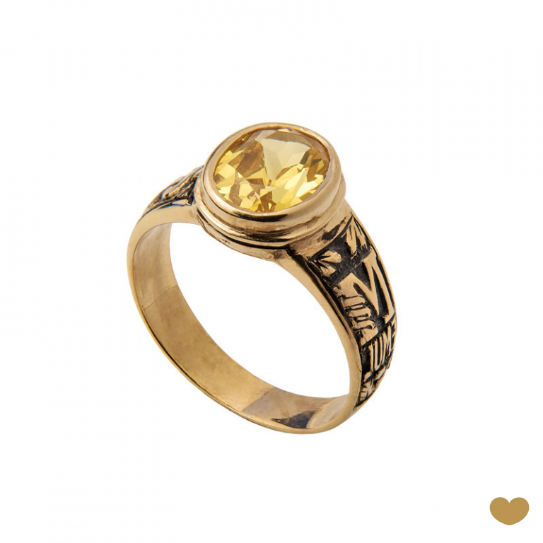 Anel de Curso Passion Gold 19.2k