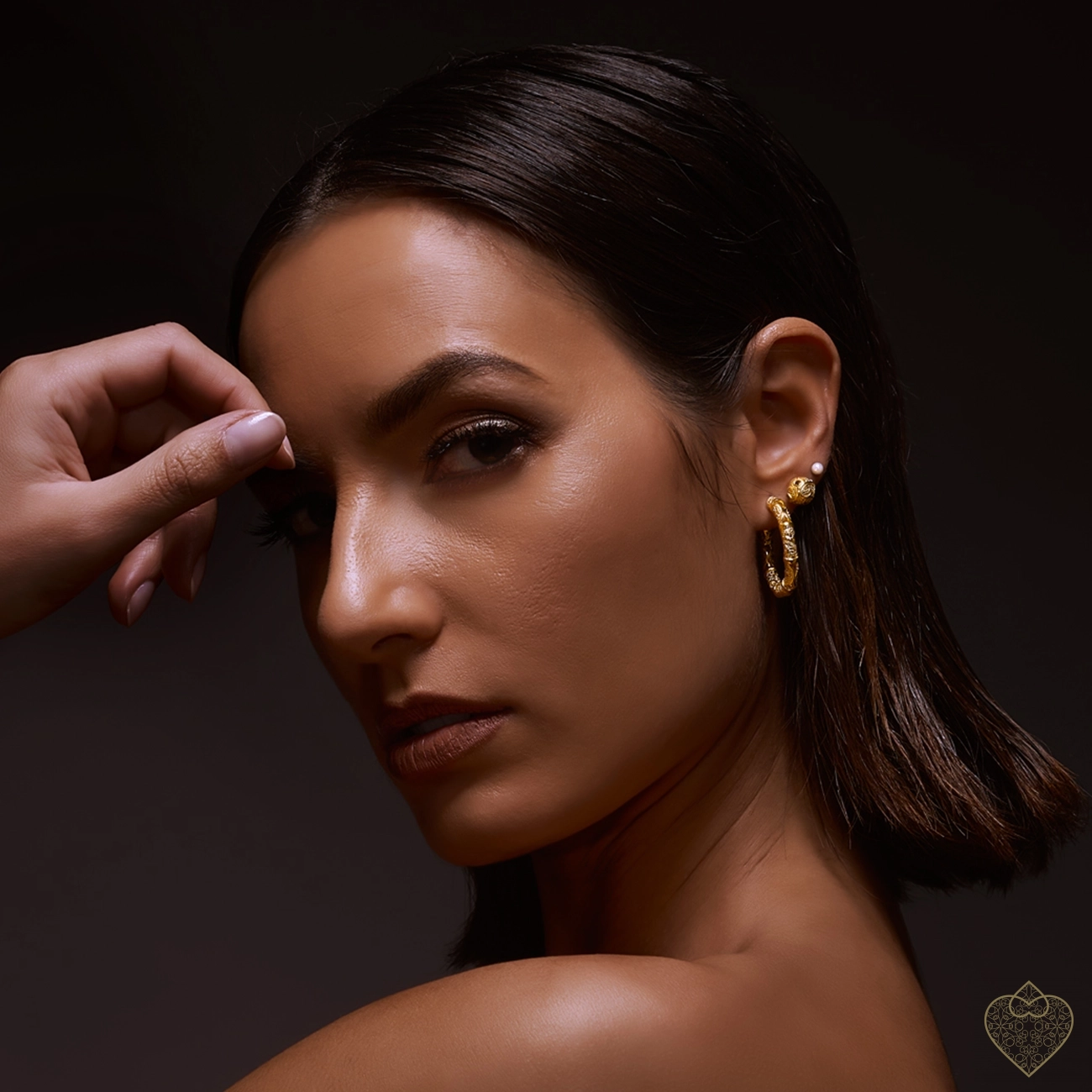 Hoops Filigree Earrings Saudade 3
