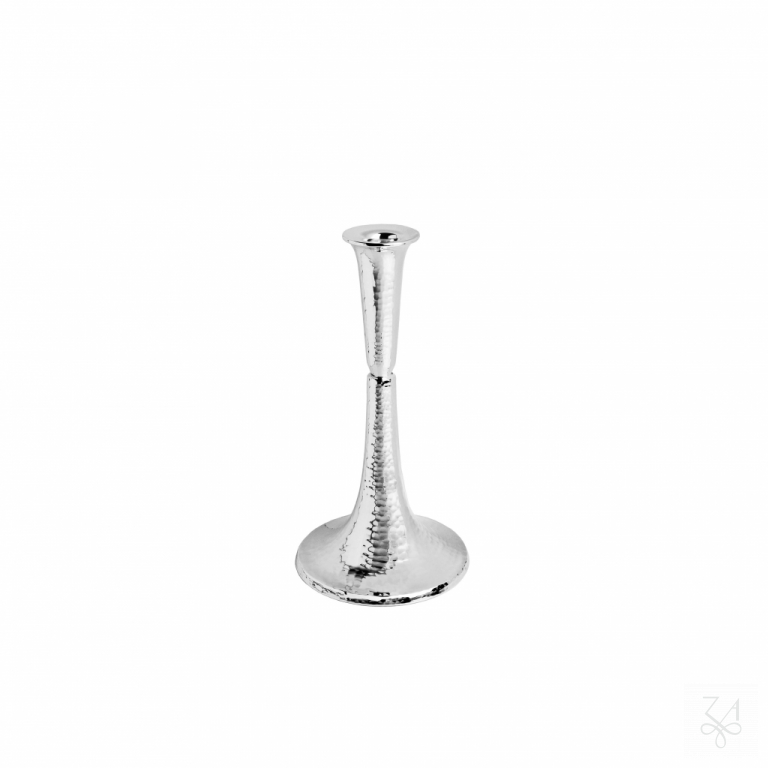 Candlestick Hammered- H.- 20cm