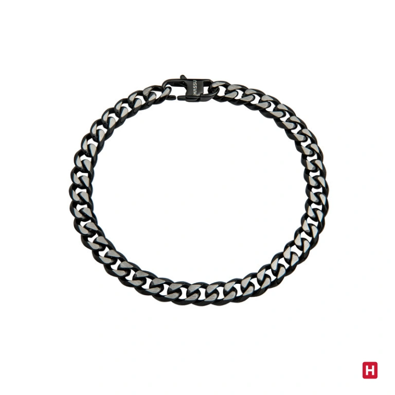 Pulseira Hassu Chain Dark - Pulseira corrente homem - Pulseiras masculinas portugal