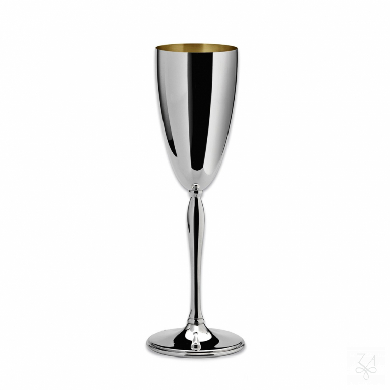 Champagne Flute Parighi - Gold Plated Inside