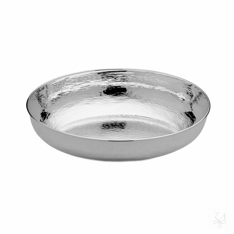 Oval Bowl - Hammered "Beat-Cut", 19X14cm